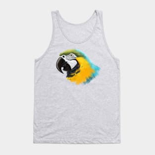 Blue-and-yellow macaw Tank Top